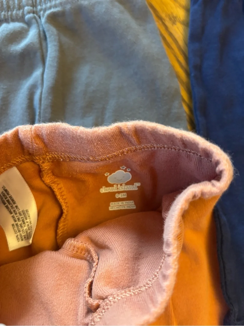 cloud island Kids Jogger Bundle - Pink, Navy & Gray